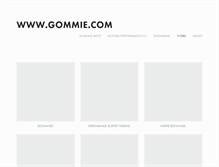 Tablet Screenshot of gommie.com